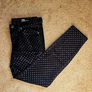 J.Crew velvet ankle toothpick pants